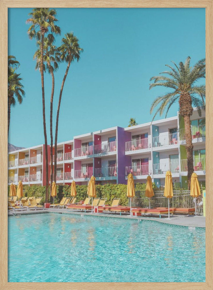 Saguaro Hotel Poolside in Palm Springs | Poster