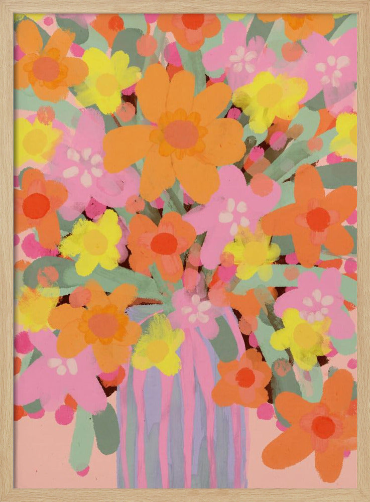Lebendige Blüten | Poster