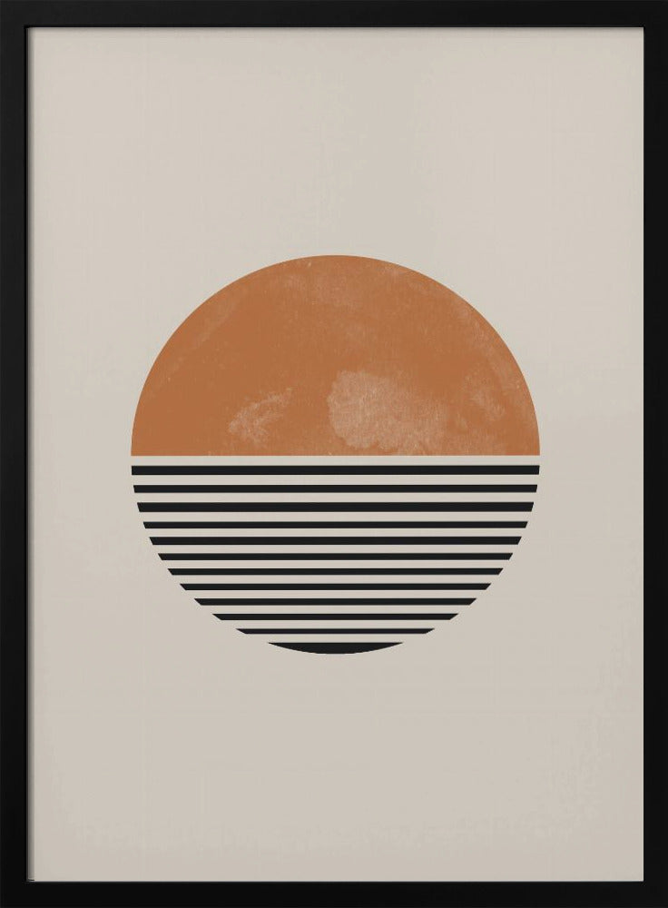 Gestreifter Horizont | Poster