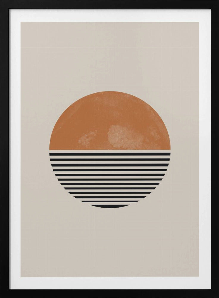 Gestreifter Horizont | Poster