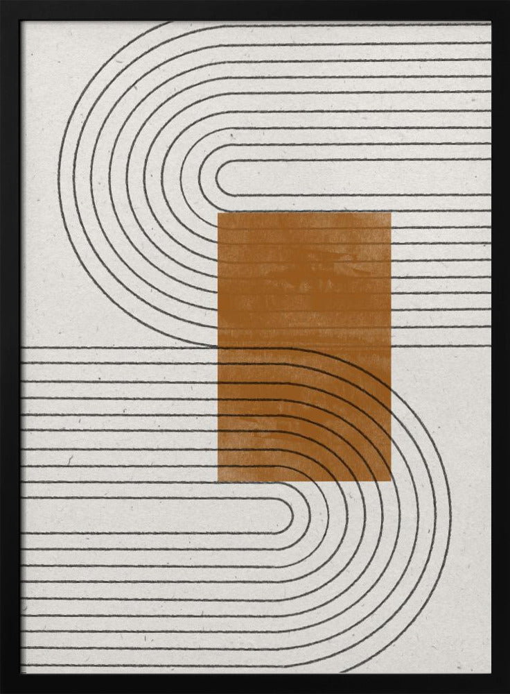 Gebogene Verbindungen | Poster