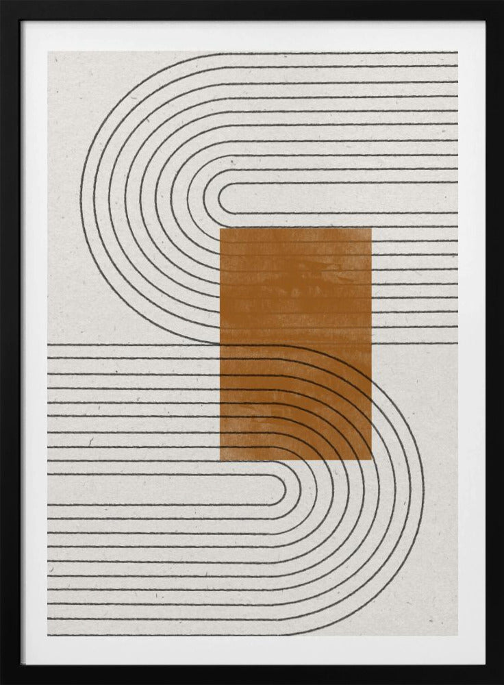 Gebogene Verbindungen | Poster