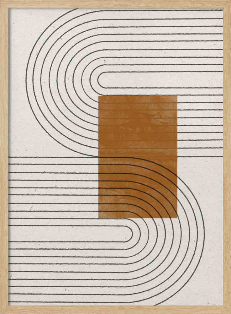 Gebogene Verbindungen | Poster