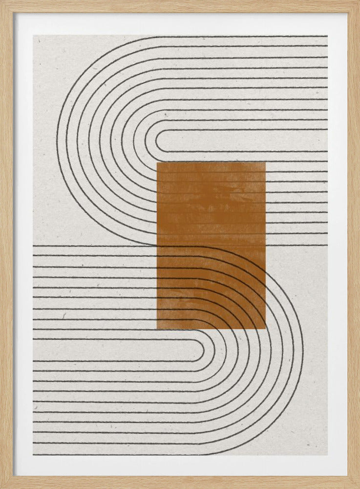 Gebogene Verbindungen | Poster