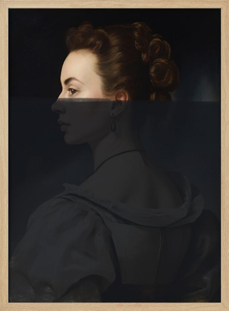 Modernes Frauenporträt | Poster