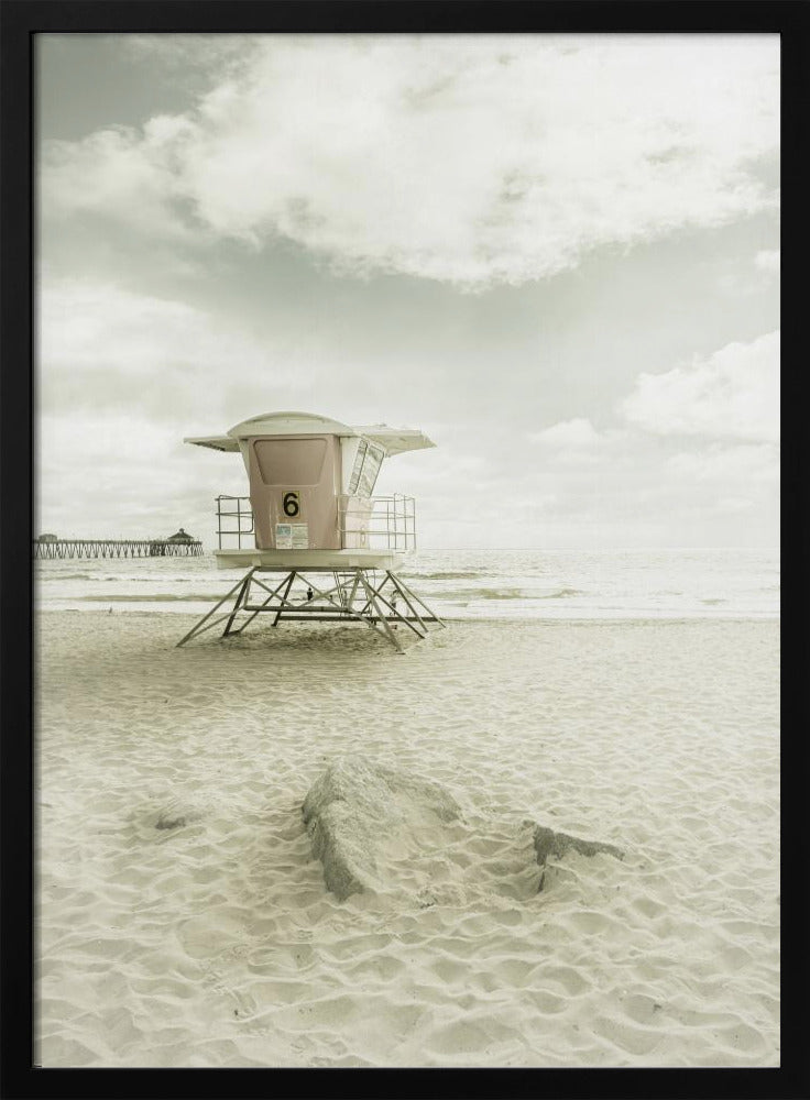 Kalifornien Vintage Imperial Beach | Poster