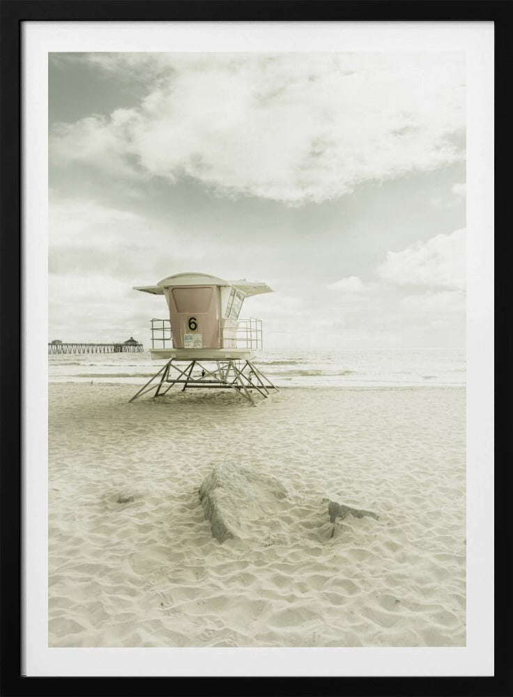 Kalifornien Vintage Imperial Beach | Poster