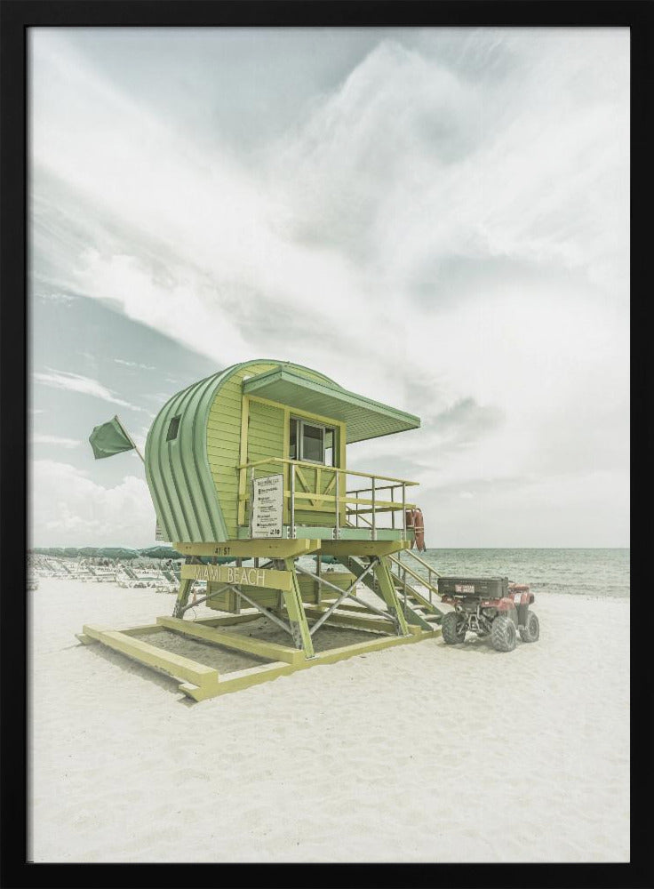 Vintage Florida Flair am Miami Beach | Poster