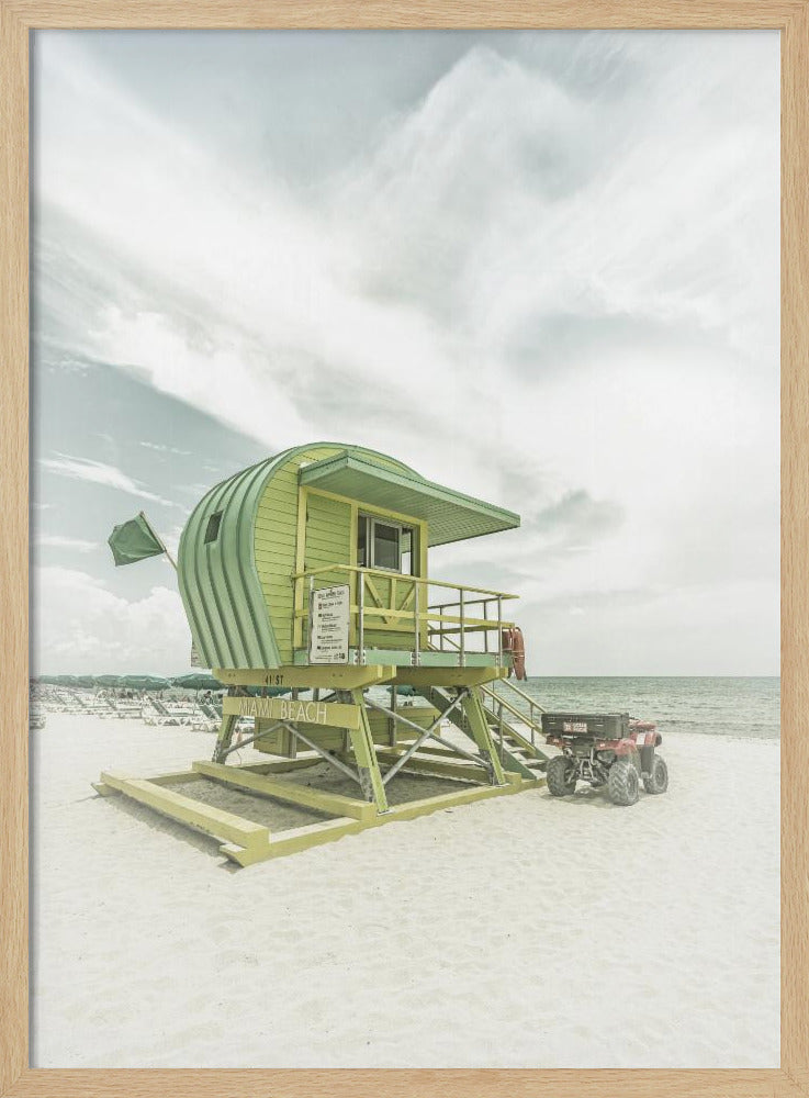 Vintage Florida Flair am Miami Beach | Poster