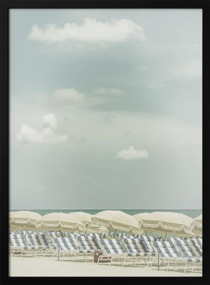 Vintage Strandszene | Poster