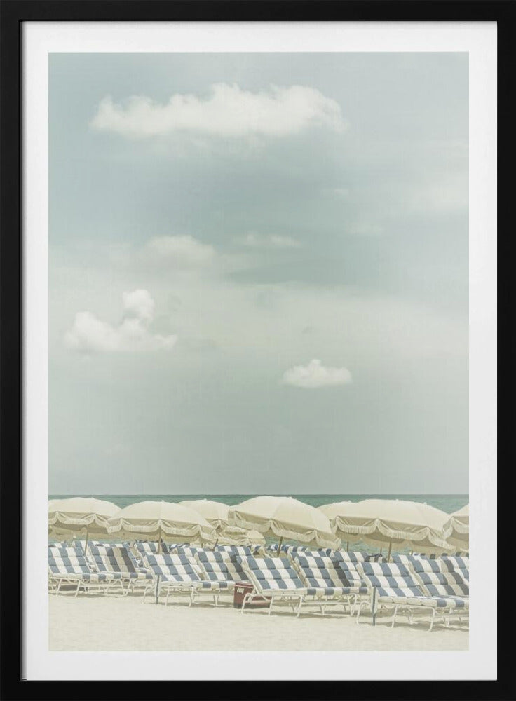 Vintage Strandszene | Poster