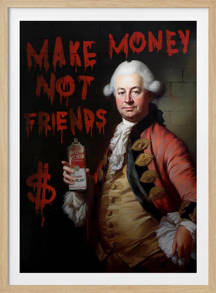 Make Money Not Friends | Poster