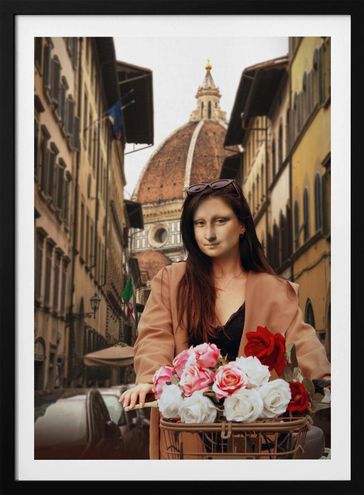 Mona über Florenz | Poster