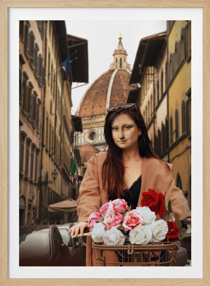 Mona über Florenz | Poster