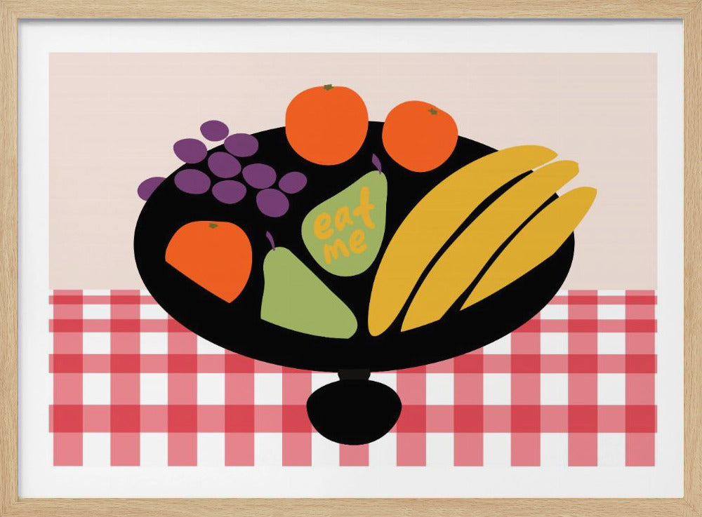 Die Obstschale (iss mich) | Poster