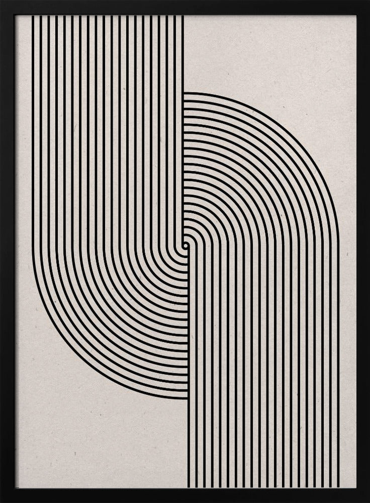 Gebogene Symmetrie | Poster