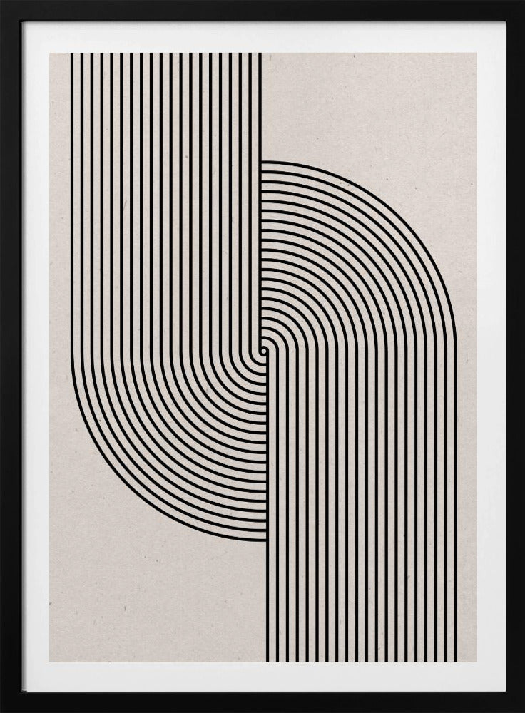 Gebogene Symmetrie | Poster