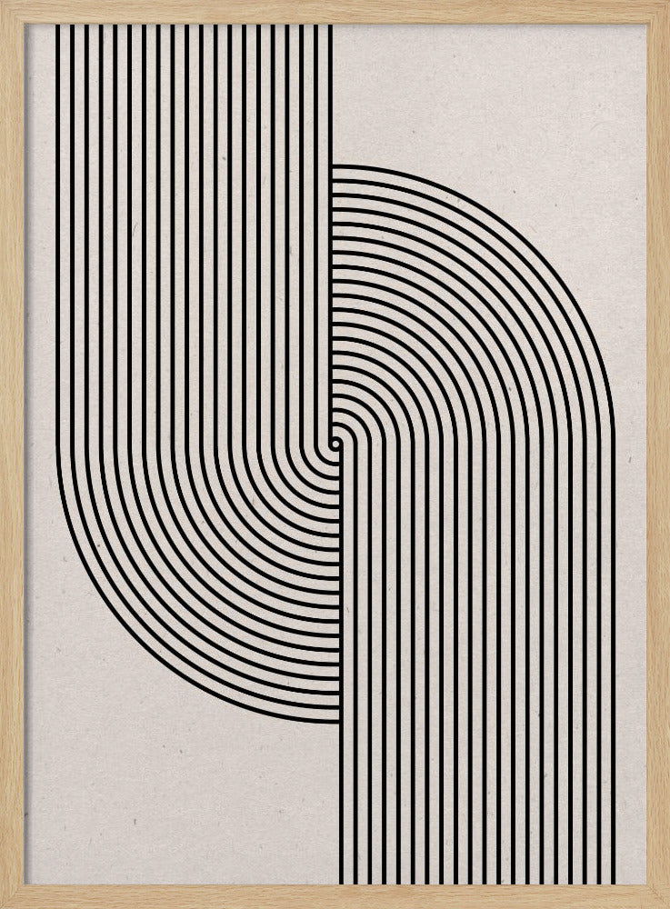 Gebogene Symmetrie | Poster