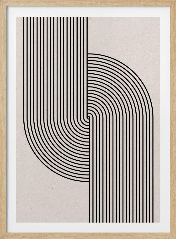 Gebogene Symmetrie | Poster