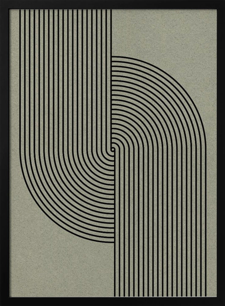 Gebogene Symmetrie | Poster