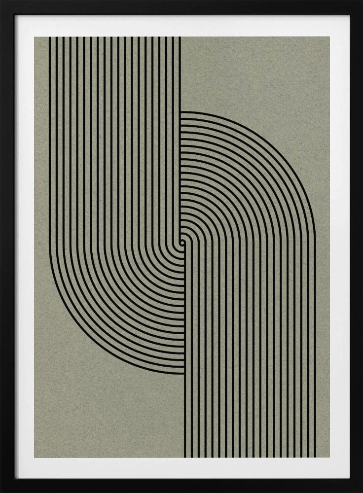 Gebogene Symmetrie | Poster