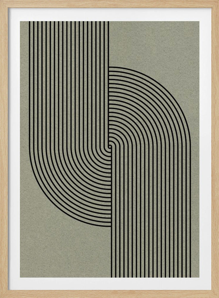 Gebogene Symmetrie | Poster