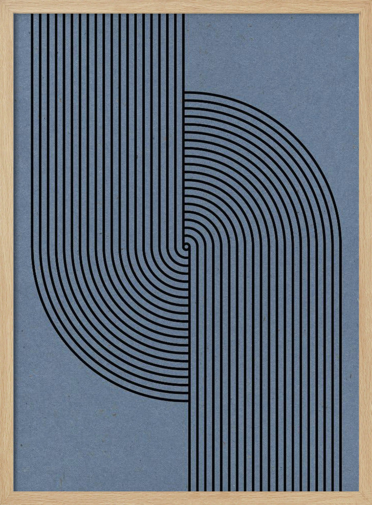 Gebogene Symmetrie | Poster