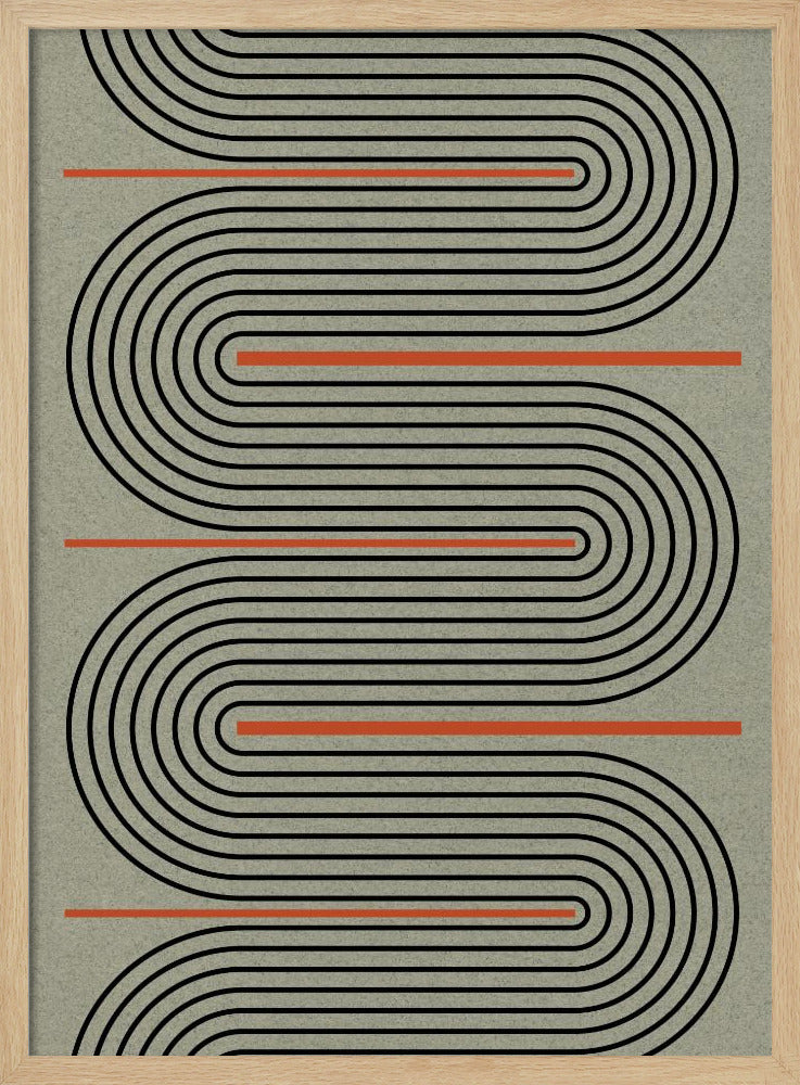 Geschwungene Rhythmen | Poster