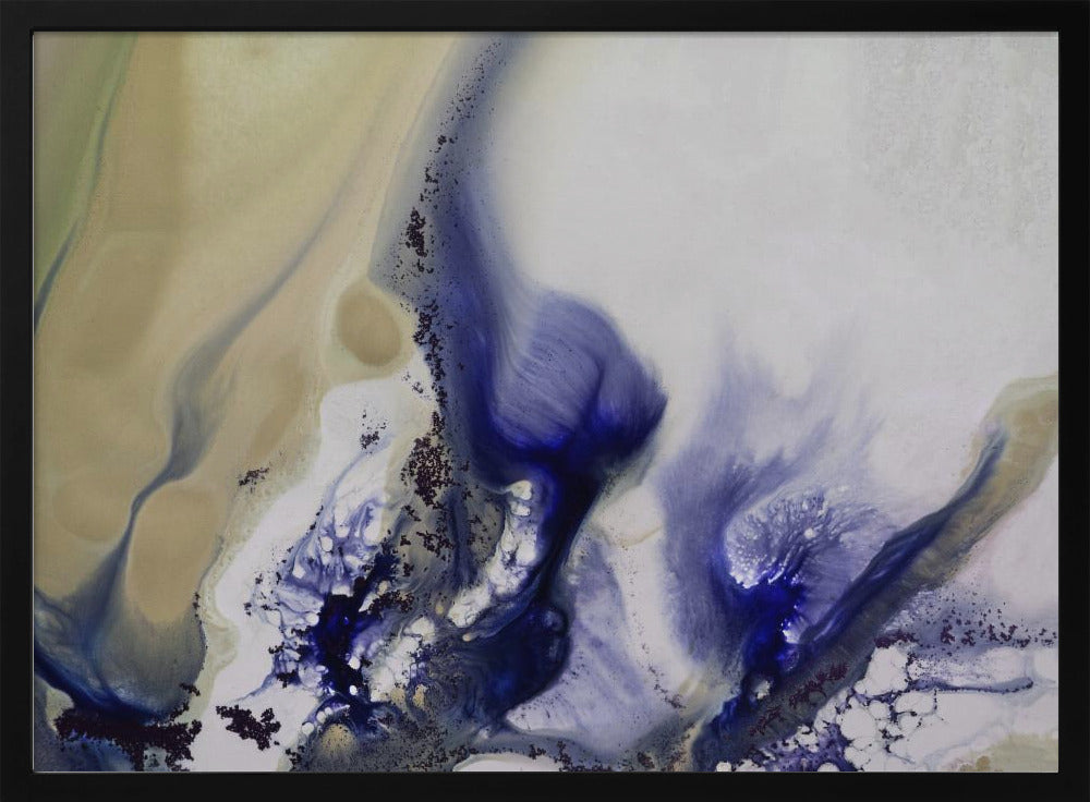 Wirbel der Wasserlandschaft. | Poster