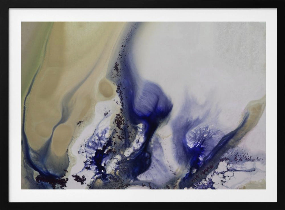 Wirbel der Wasserlandschaft. | Poster
