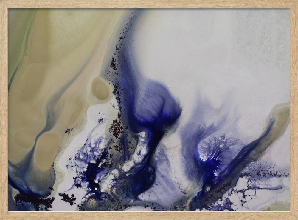 Wirbel der Wasserlandschaft. | Poster