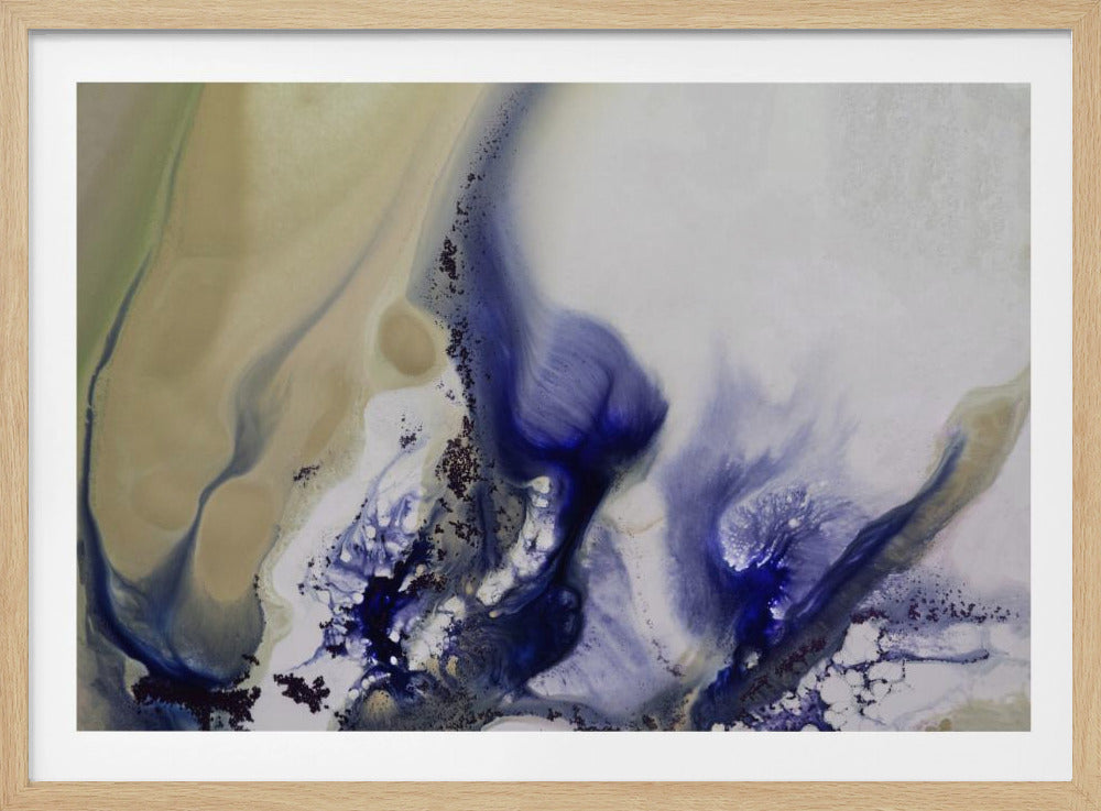 Wirbel der Wasserlandschaft. | Poster