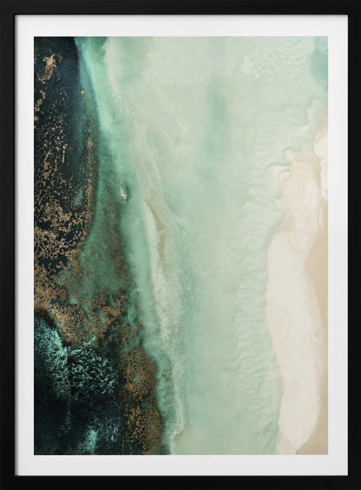 Einladendes, friedliches Jadewasser | Poster