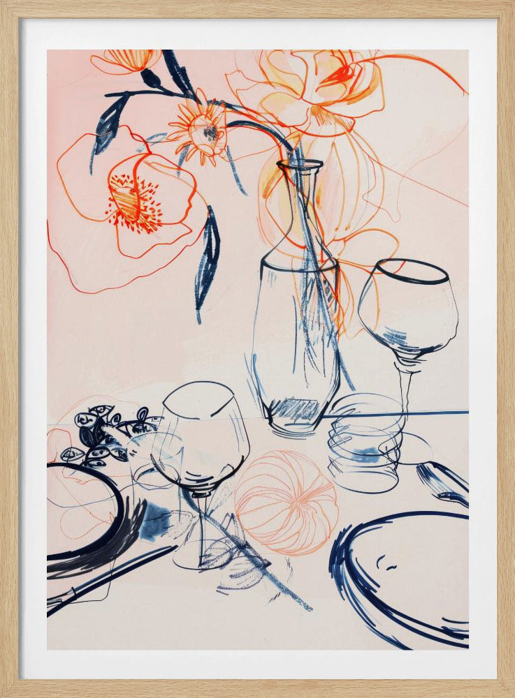 Blumenstillleben | Poster