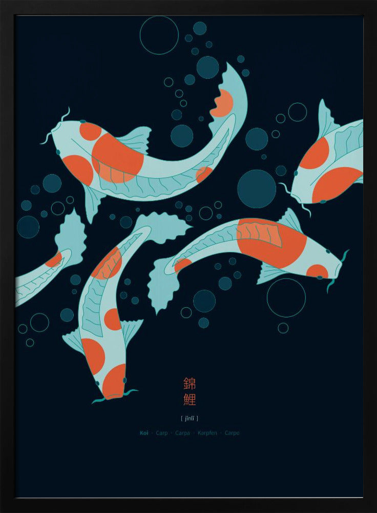 Koi Carps | Poster