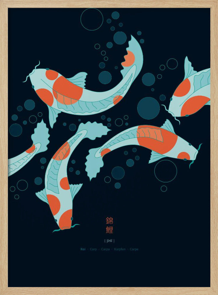Koi Carps | Poster