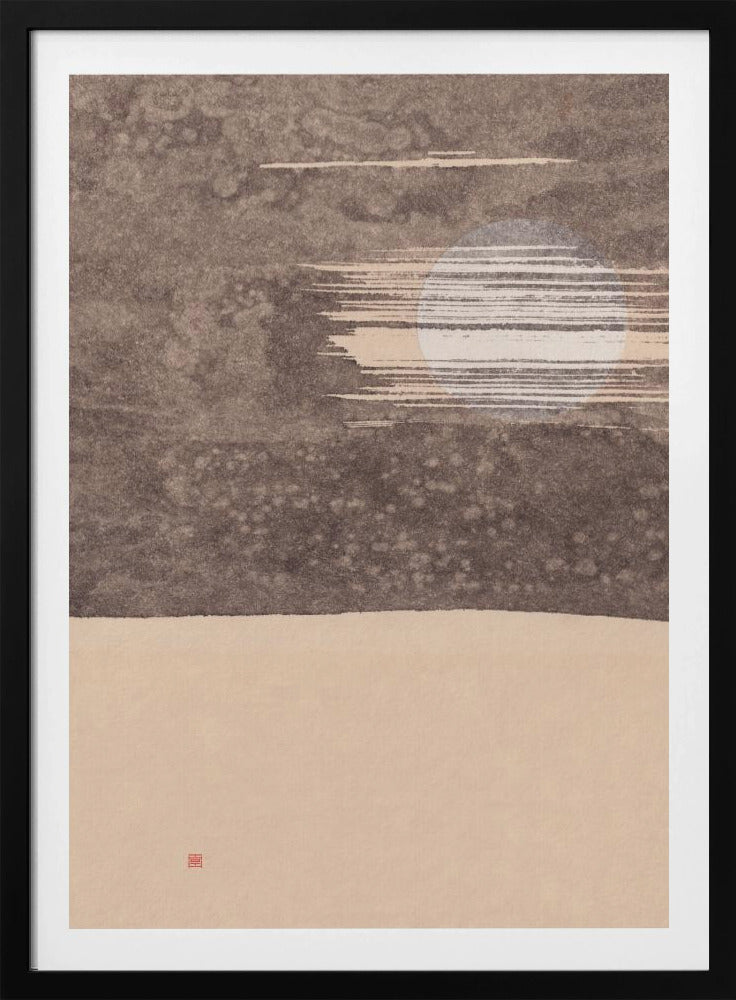 Studie Nr. 4 | Am Meer | Poster