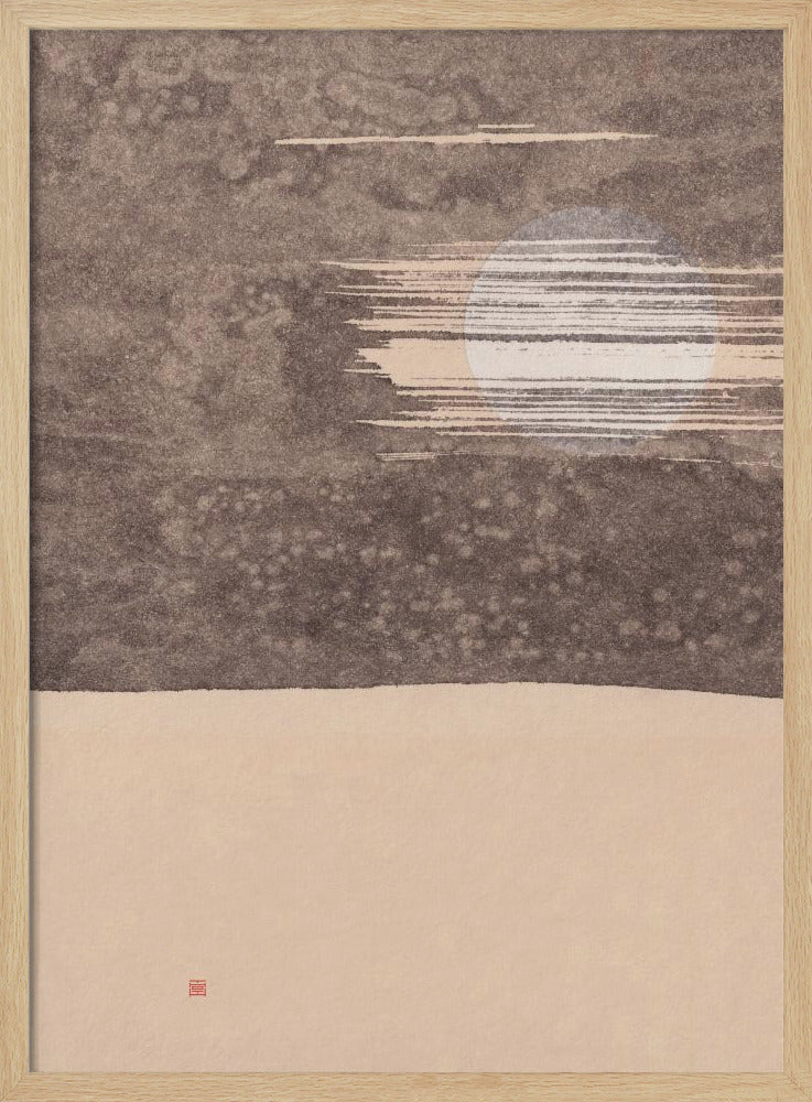 Studie Nr. 4 | Am Meer | Poster