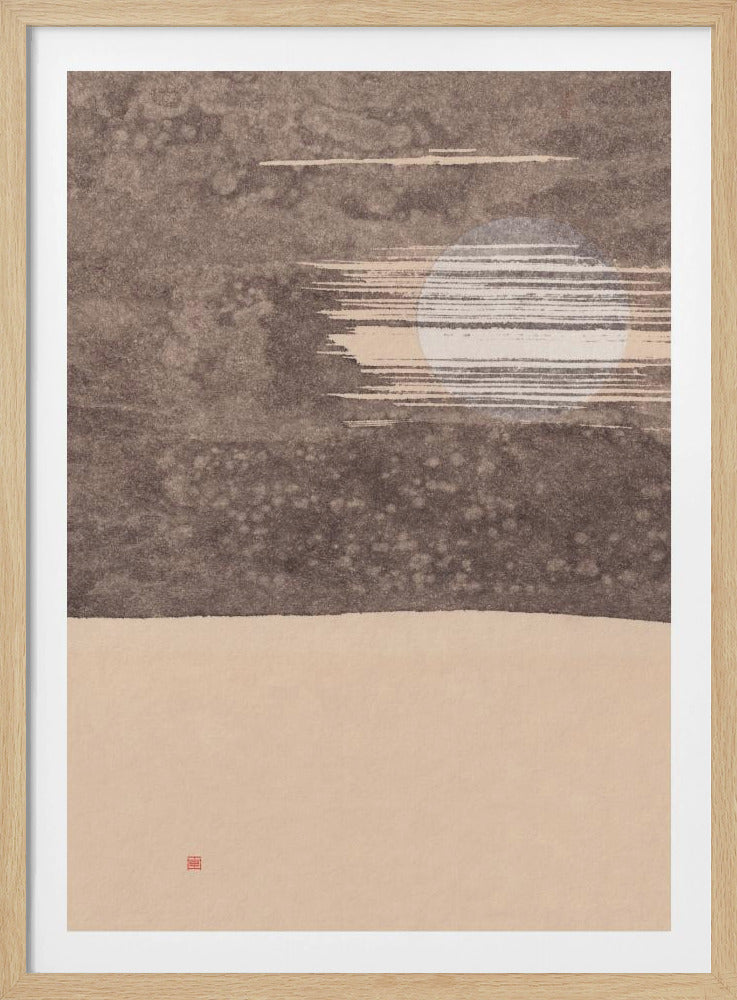 Studie Nr. 4 | Am Meer | Poster