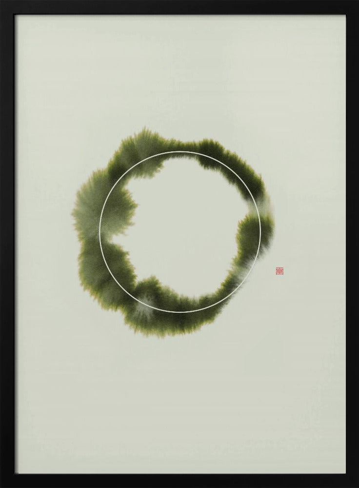 Kreis Nr. 1 | Grün | Poster