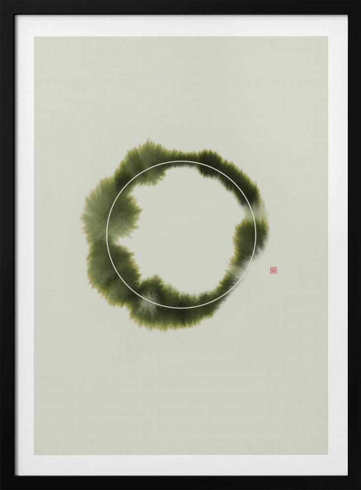 Kreis Nr. 1 | Grün | Poster