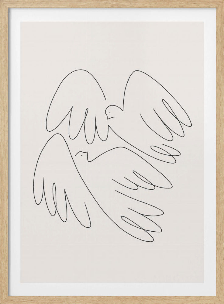 Liebesvögel | Poster