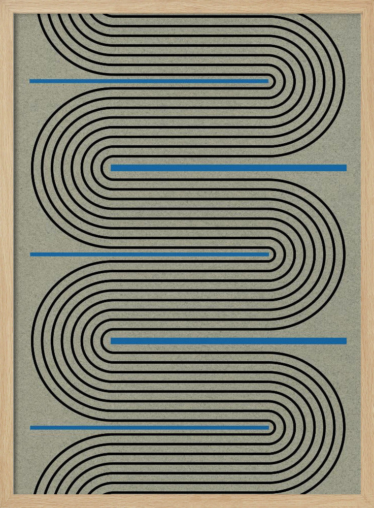 Kurven & Linien Symphonie | Poster