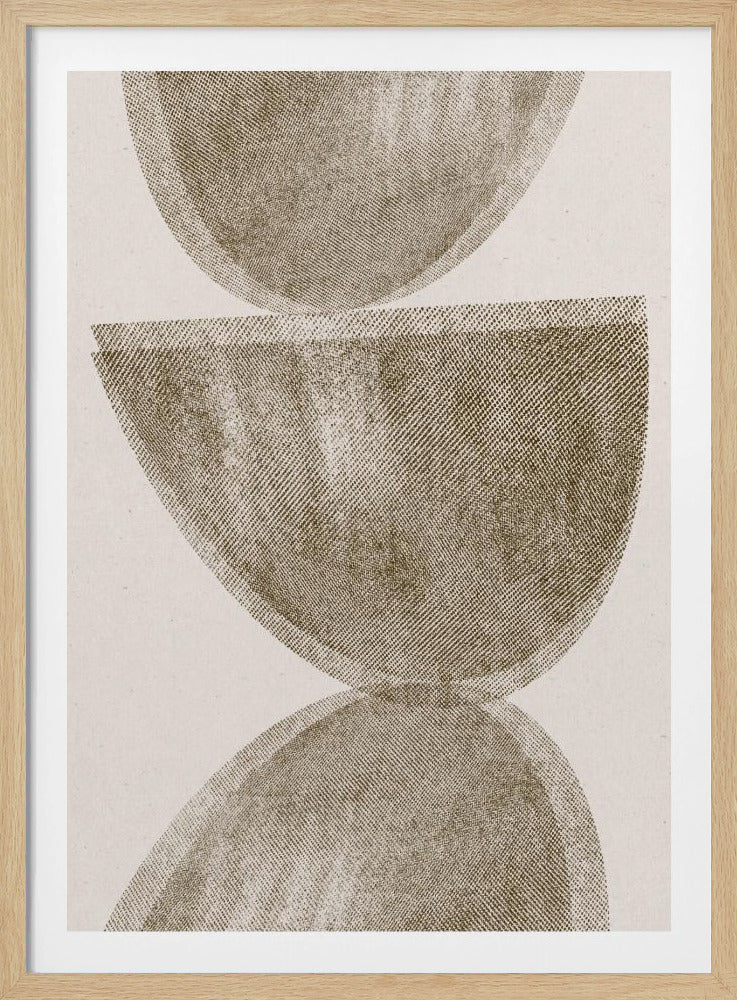 Gebogene Reflexionen | Poster