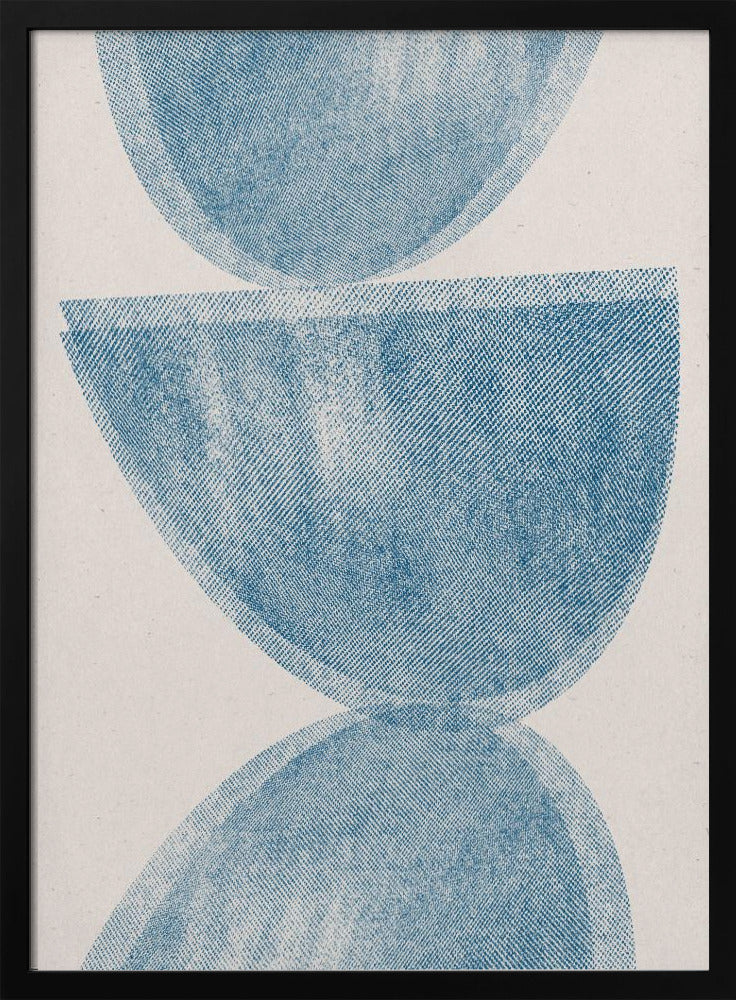 Blue Sphere Balance | Poster