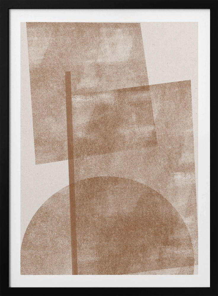 Geometrischer Dunst | Poster