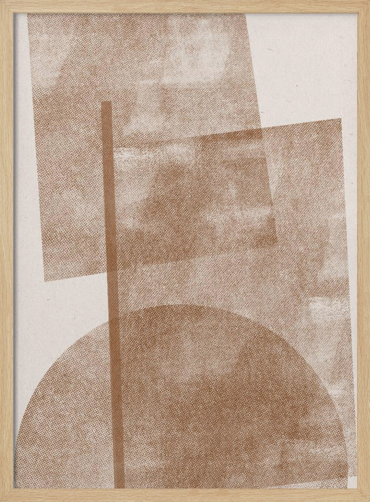Geometrischer Dunst | Poster