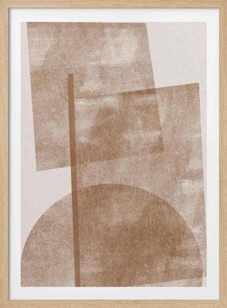 Geometrischer Dunst | Poster