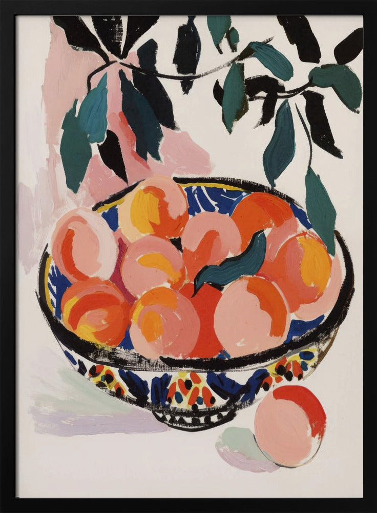 Bunte Obstschale | Poster