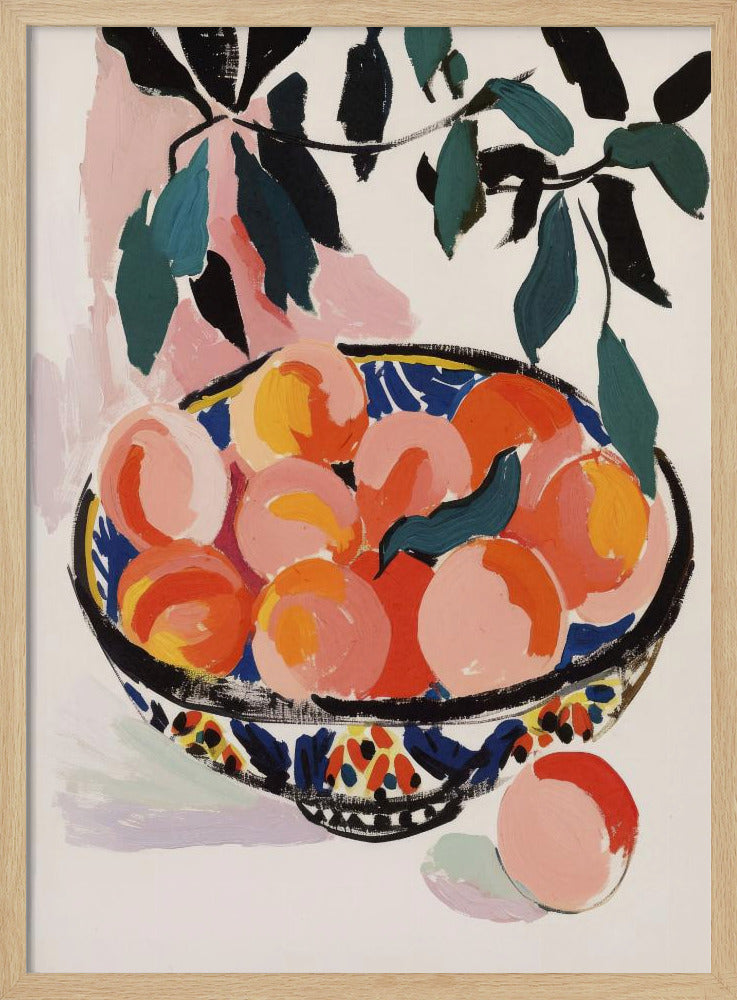 Bunte Obstschale | Poster